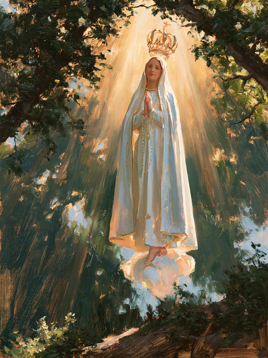Our Lady of Fatima – Expressionist · Portrait no. 9