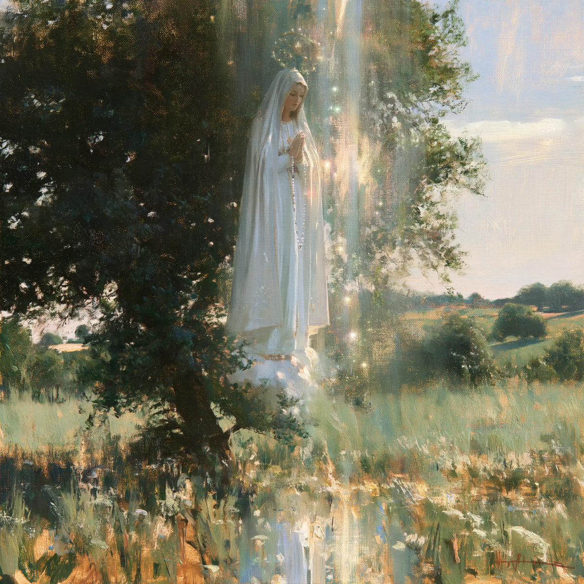 Our Lady of Fatima – Impressionist · Square no. 5