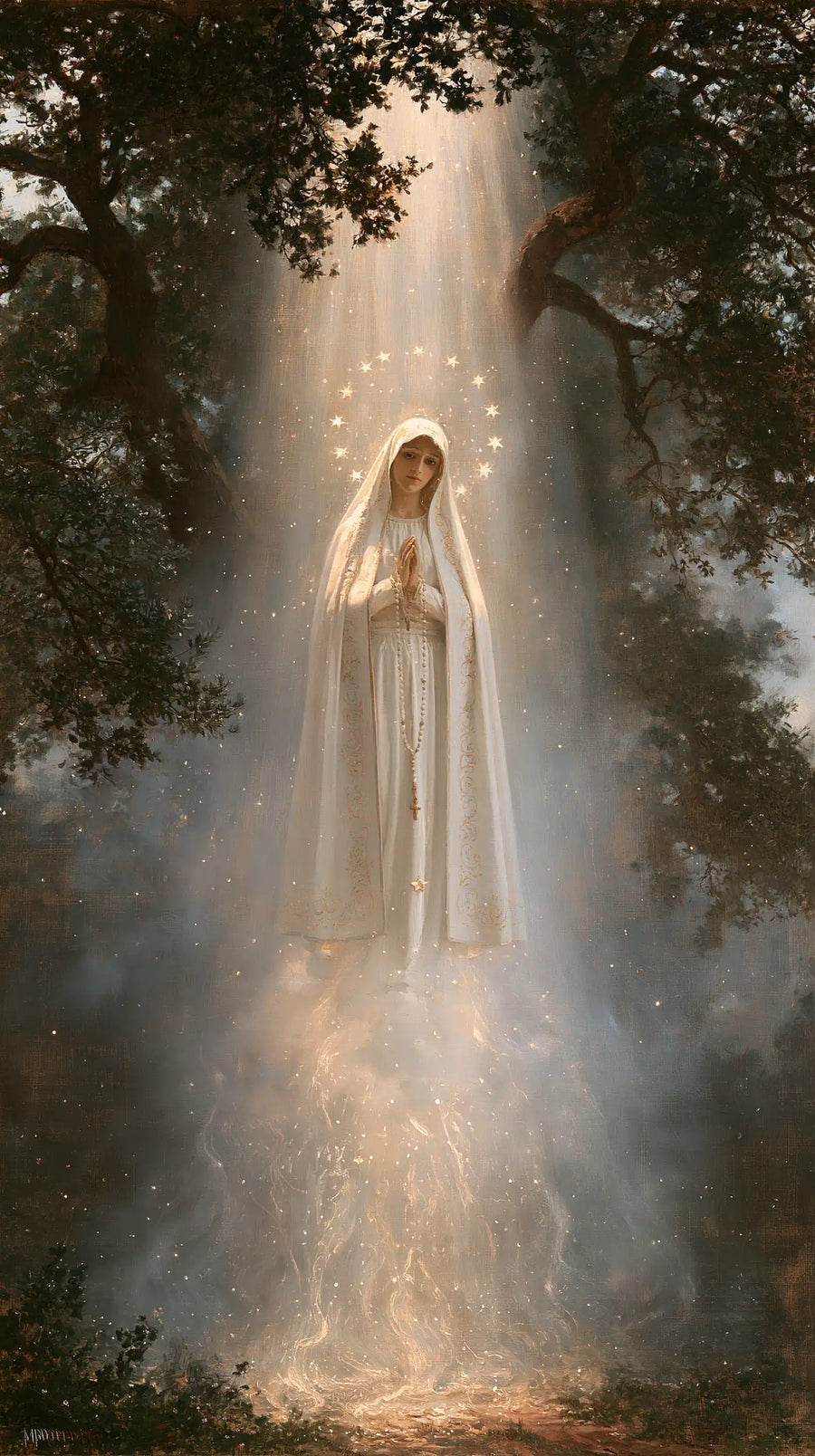 Our Lady of Fatima – Symbolist · Portrait no. 2