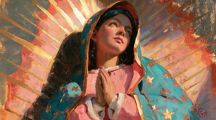 Our Lady of Guadalupe – Expressionist · Landscape no. 13