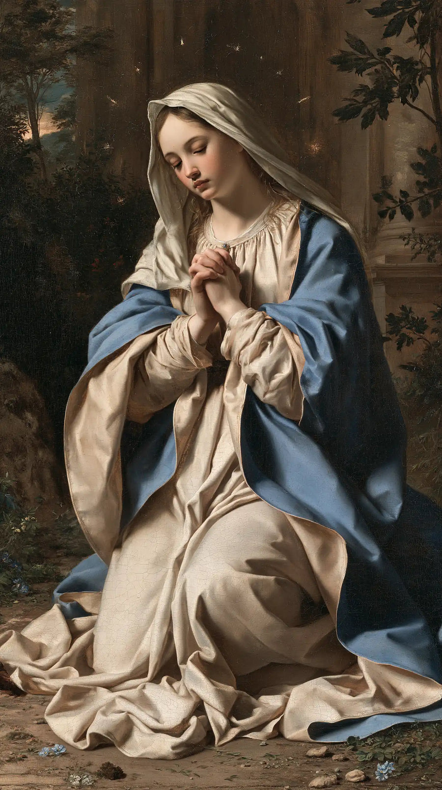 Virgin Mary in Prayer - Florentine Renaissance · Portrait n° 4