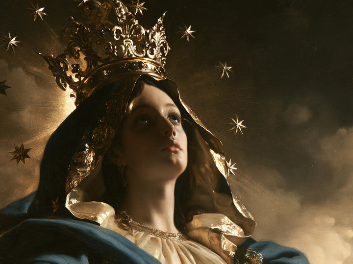 Mary, Queen of Heaven — The High Crown Among Suspended Stars