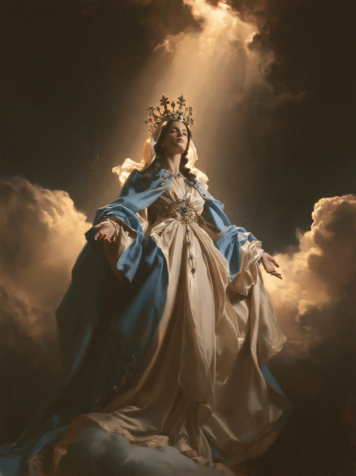 Mary Queen of Heaven - Mary as Divine Light · Portrait n° 12