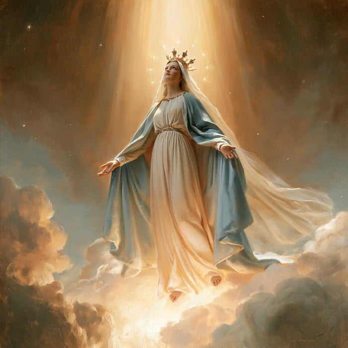 Mary, Queen of Heaven — The Pale Train on the Cloud Slope