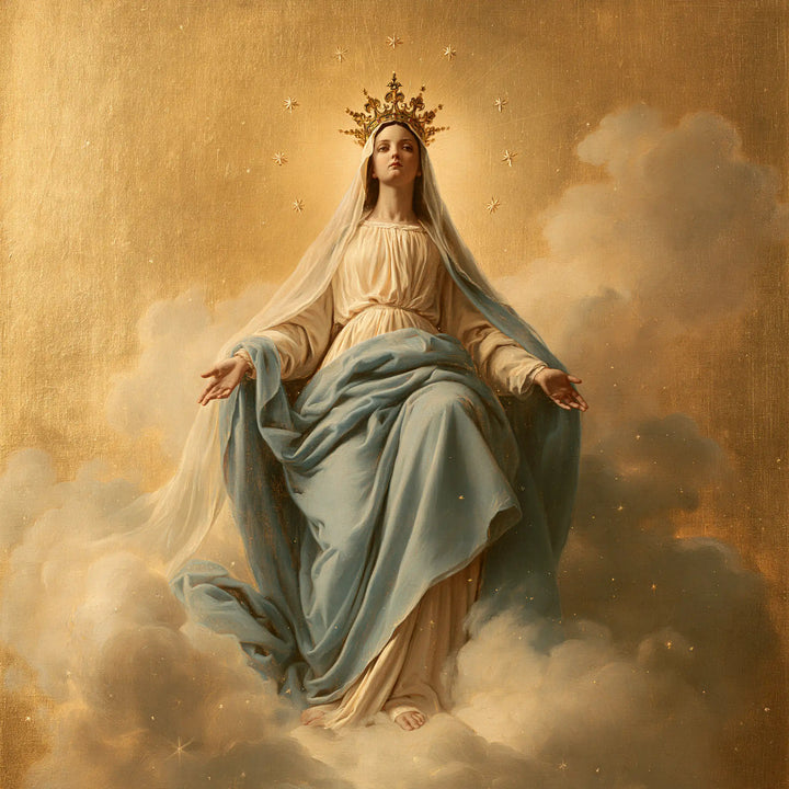 Mary Queen of Heaven - Sacred Gold · Square n° 7