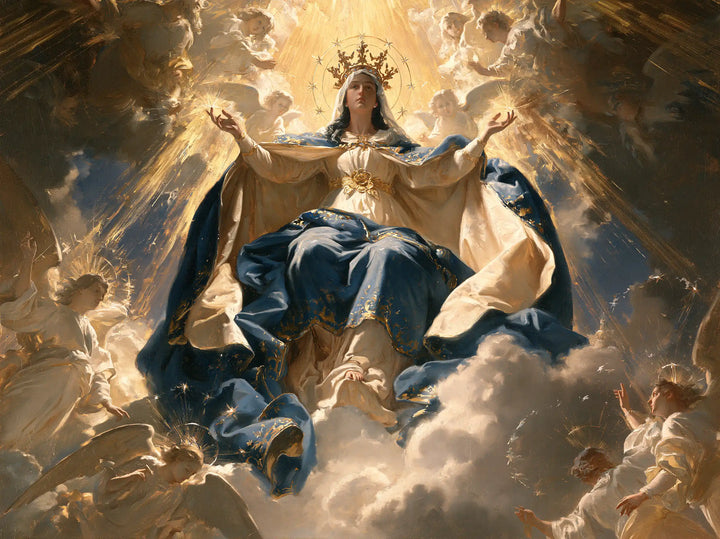Mary, Queen of Heaven — High Arms in the Sky of Radiant Sheaves