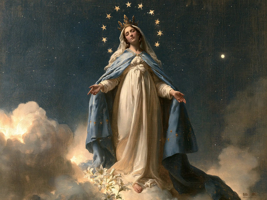 Mary Queen of Heaven - Symbolist · Landscape n° 9