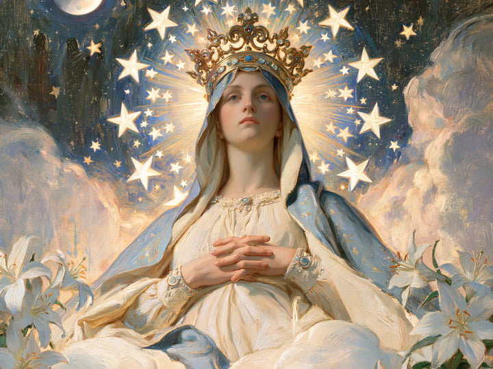 Mary Queen of Heaven - Symbolist · Landscape n° 10