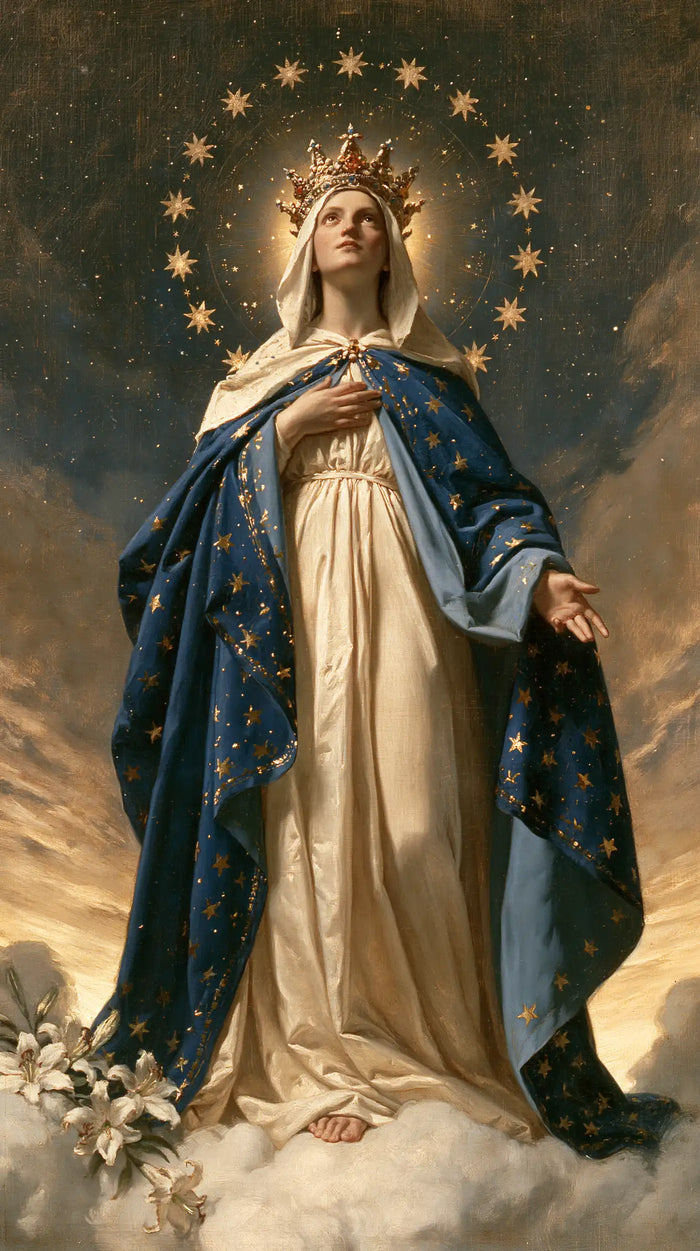 Mary Queen of Heaven - Symbolist · Portrait n° 3
