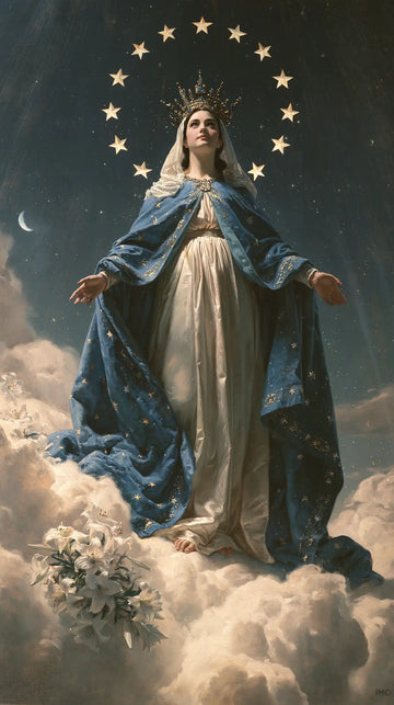 Mary Queen of Heaven - Symbolist · Portrait n° 4