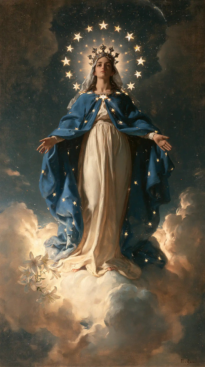 Mary, Queen of Heaven — The Double Circle of Tenderness