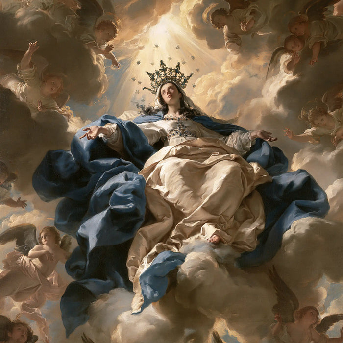 Mary, Queen of Heaven — The Queen in the Corolla of Clouds