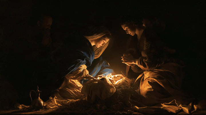 The Nativity - Black and Gold · Landscape n° 10