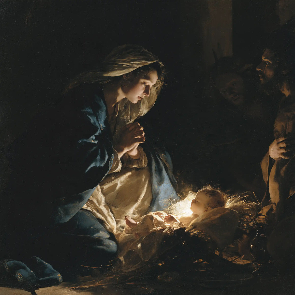 The Nativity — Blue Around the First Breath