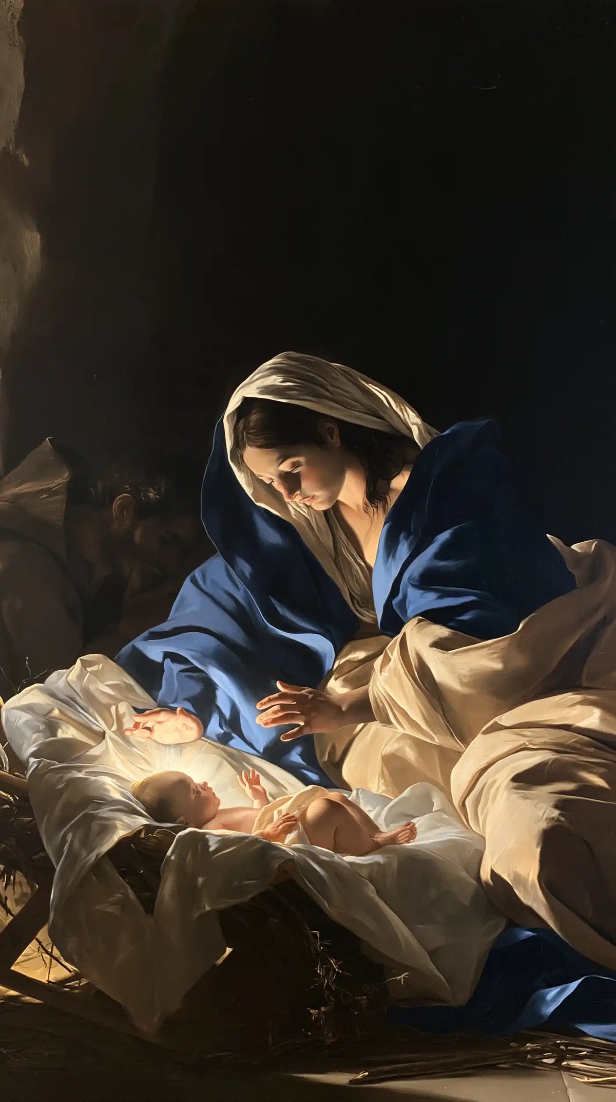 The Nativity — The Cradle in an Ivory Embrace