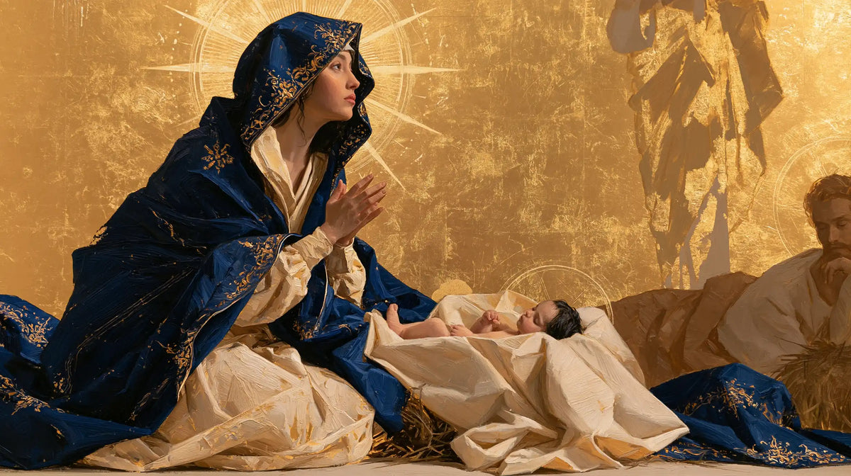 The Nativity — Prayer Turned Towards the Rays