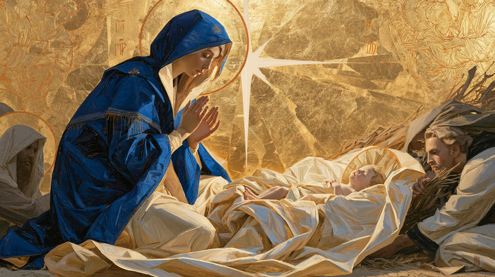 The Nativity — The White Radiance in the Golden Sky