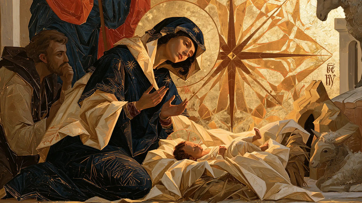 The Nativity — The Birth Beneath the Many-Faceted Star