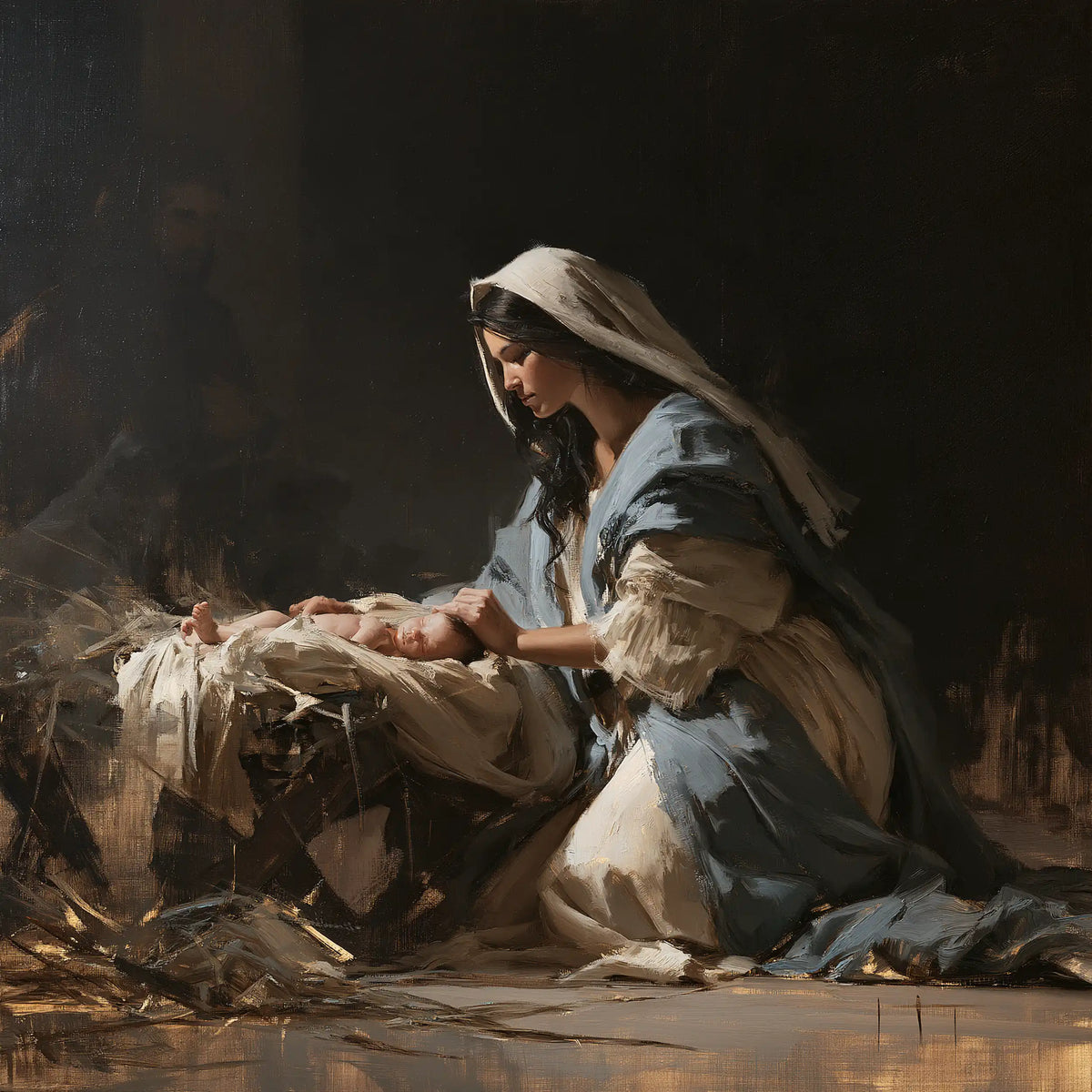 The Nativity - Contemporary Minimalism · Square n° 3