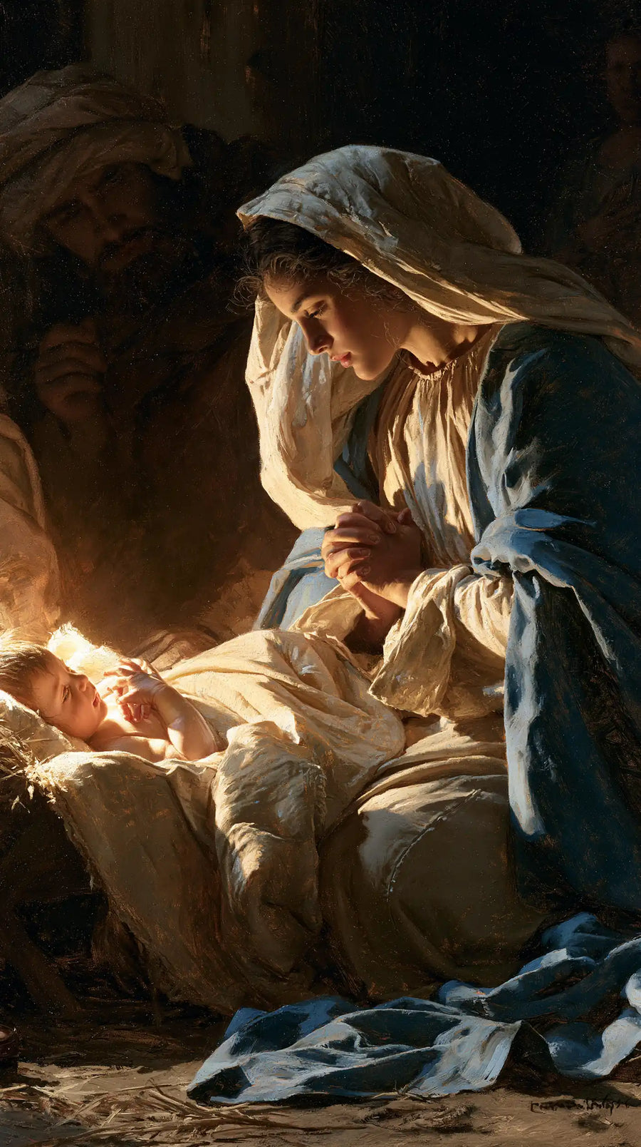 The Nativity - Infant Jesus as Divine Light · Portrait n° 6