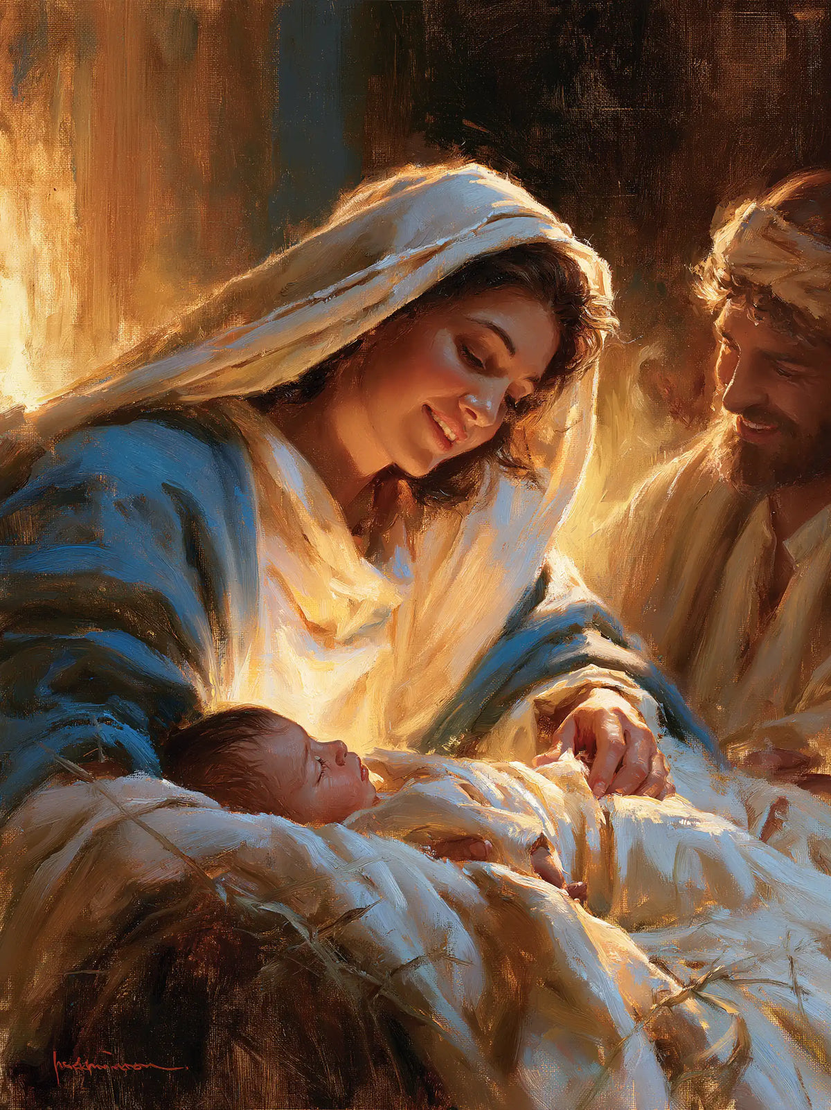 The Nativity — The Smile Between Mother and Watcher
