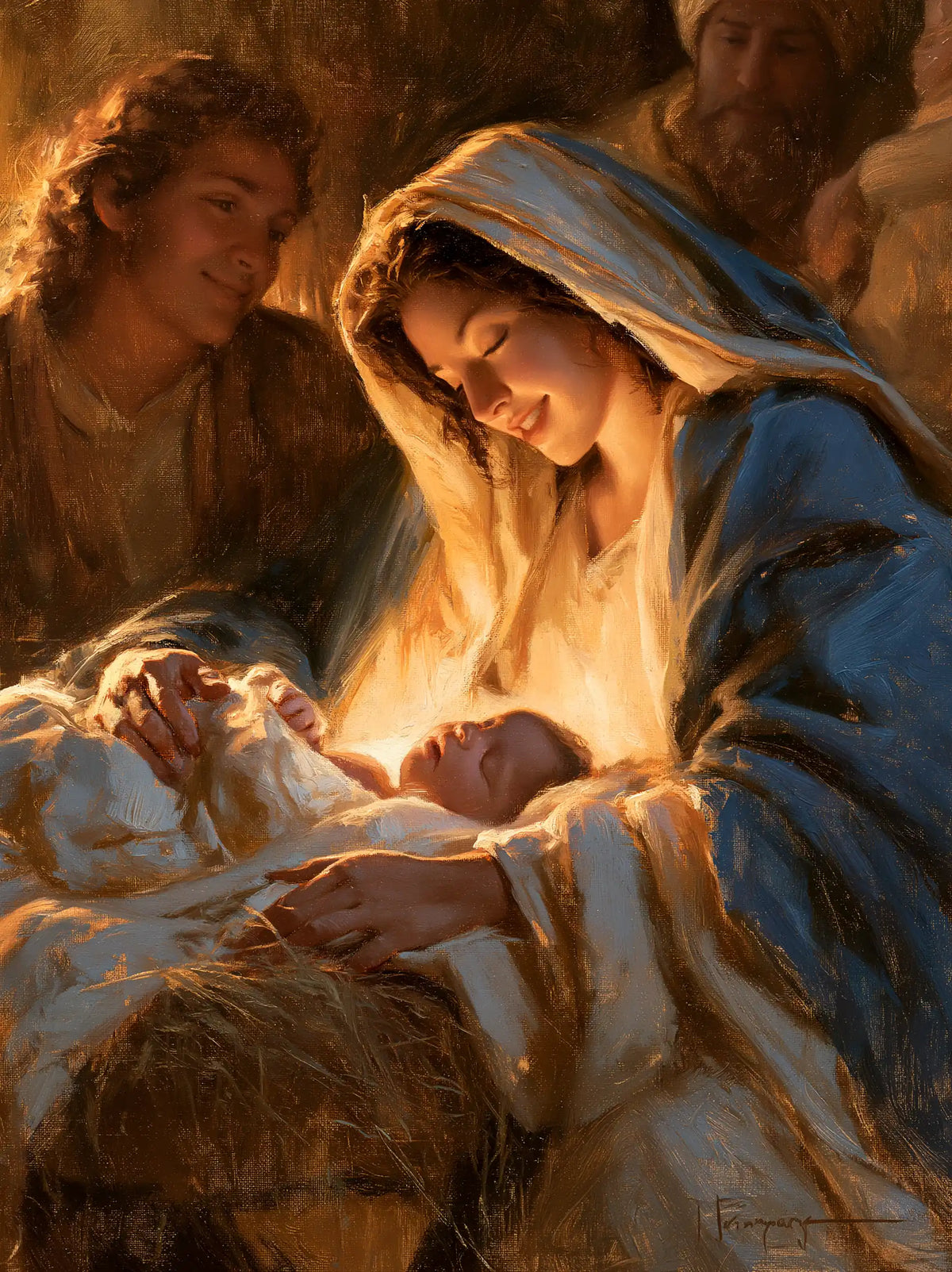 The Nativity — Tenderness in the Circle of Smiles