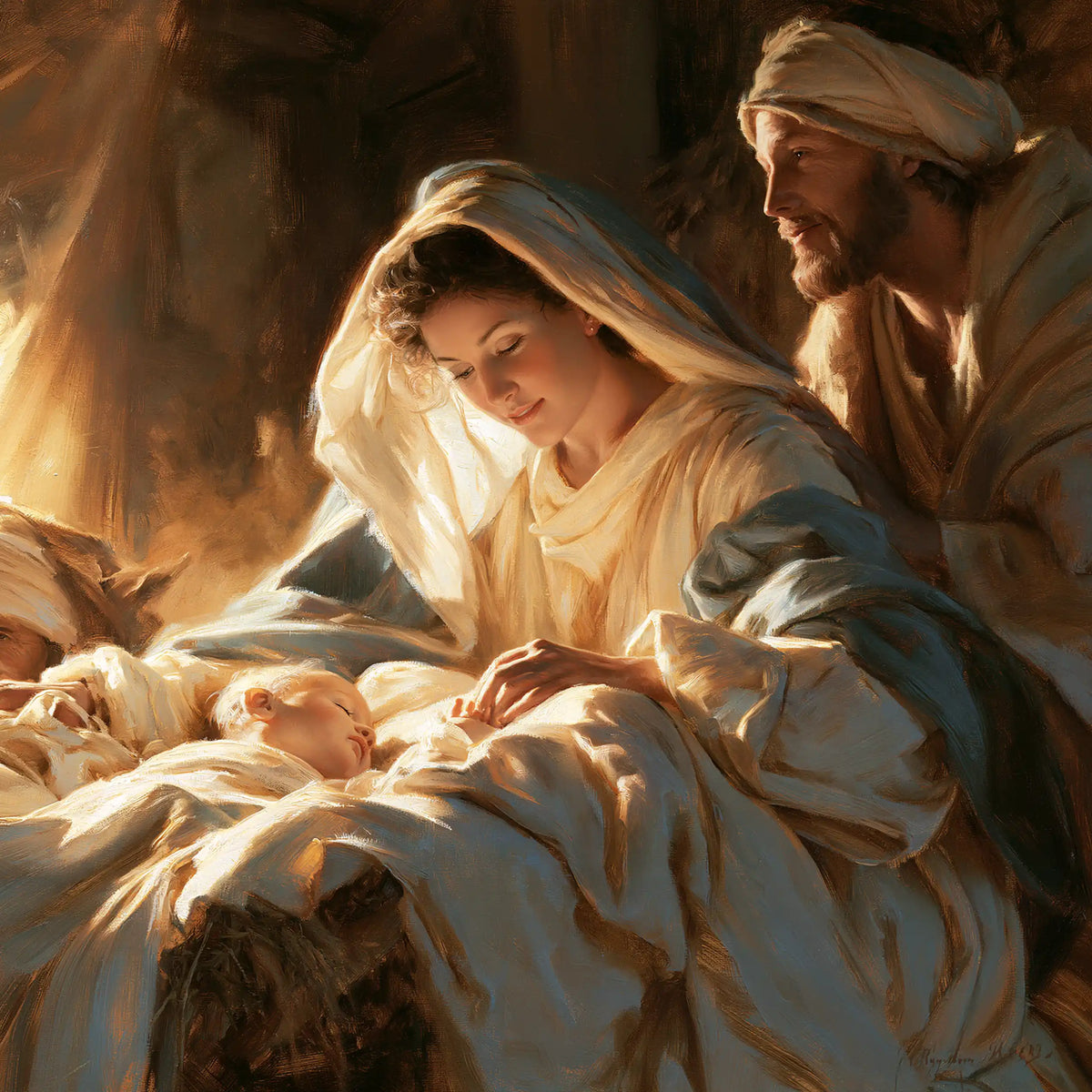 The Nativity — The Caress in Morning Joy