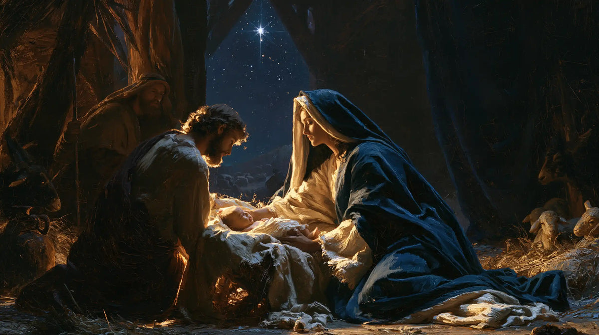 The Nativity — The Two Watchers Beneath the High Star