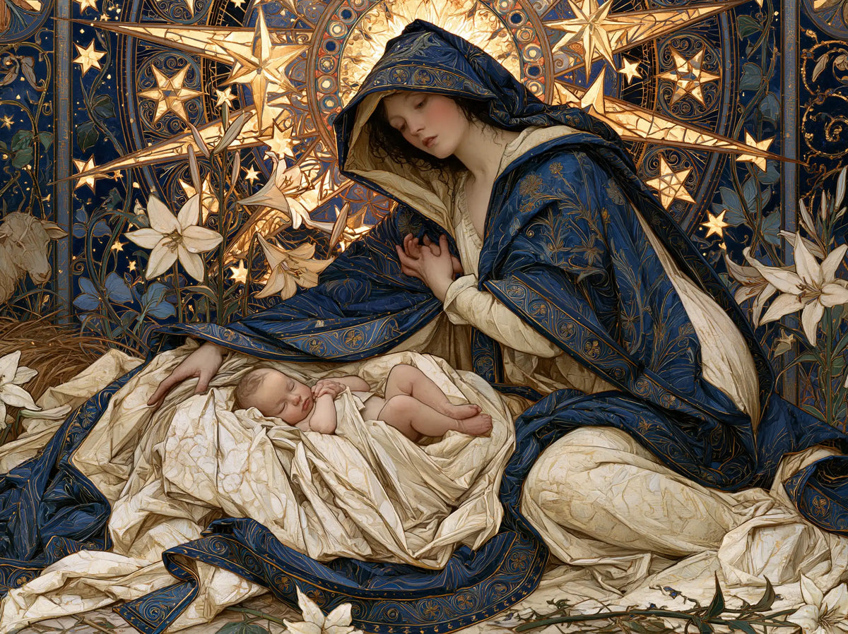 The Nativity — Sleep Among Lilies and Stars