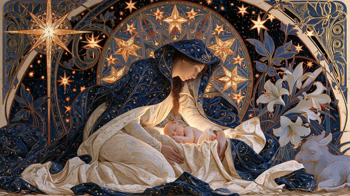The Nativity — The Cradle in the Garden of Stars