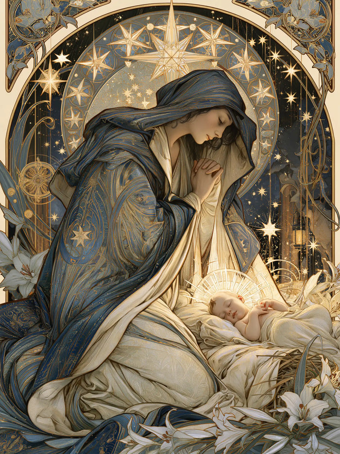 The Nativity - Sacred Art Nouveau · Portrait n° 5