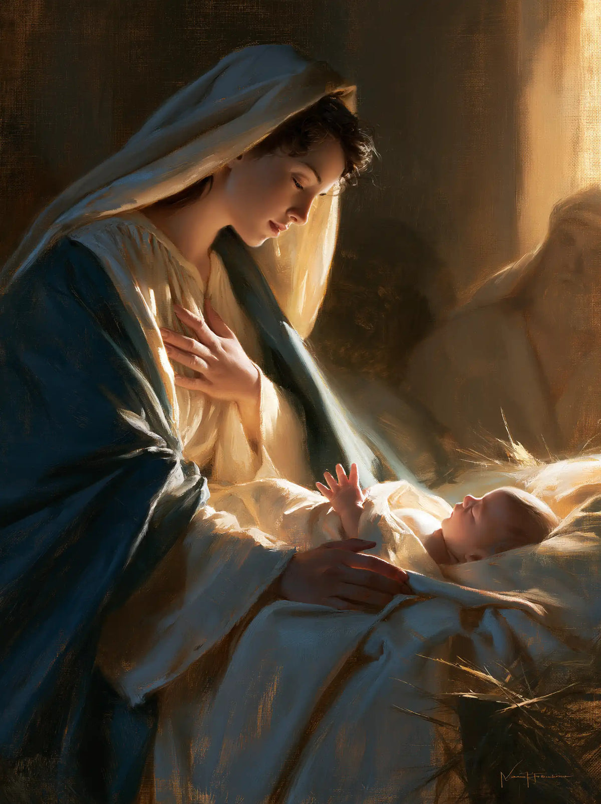 The Nativity — Little Hands Reaching Towards the Heart