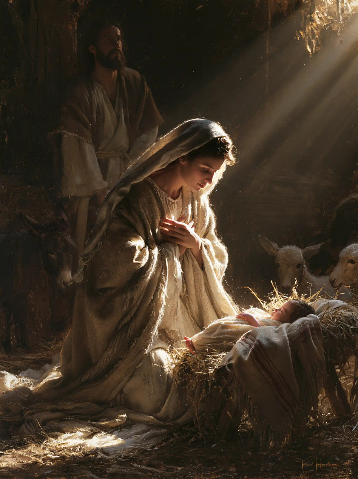 The Nativity — The Ray Upon the Prayerful Heart