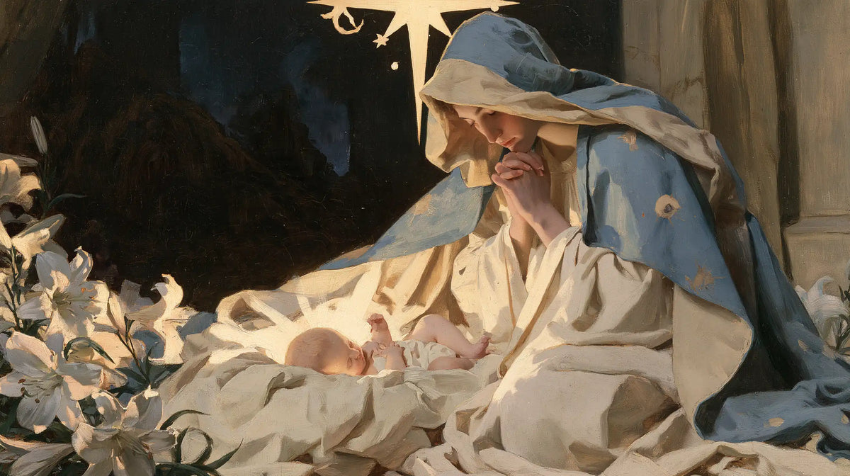 The Nativity — Sheltered by the Mantle of Night
