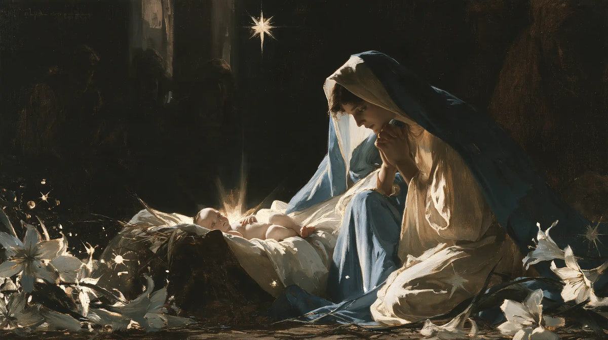 The Nativity — The Caress Among the Vigil’s Flowers