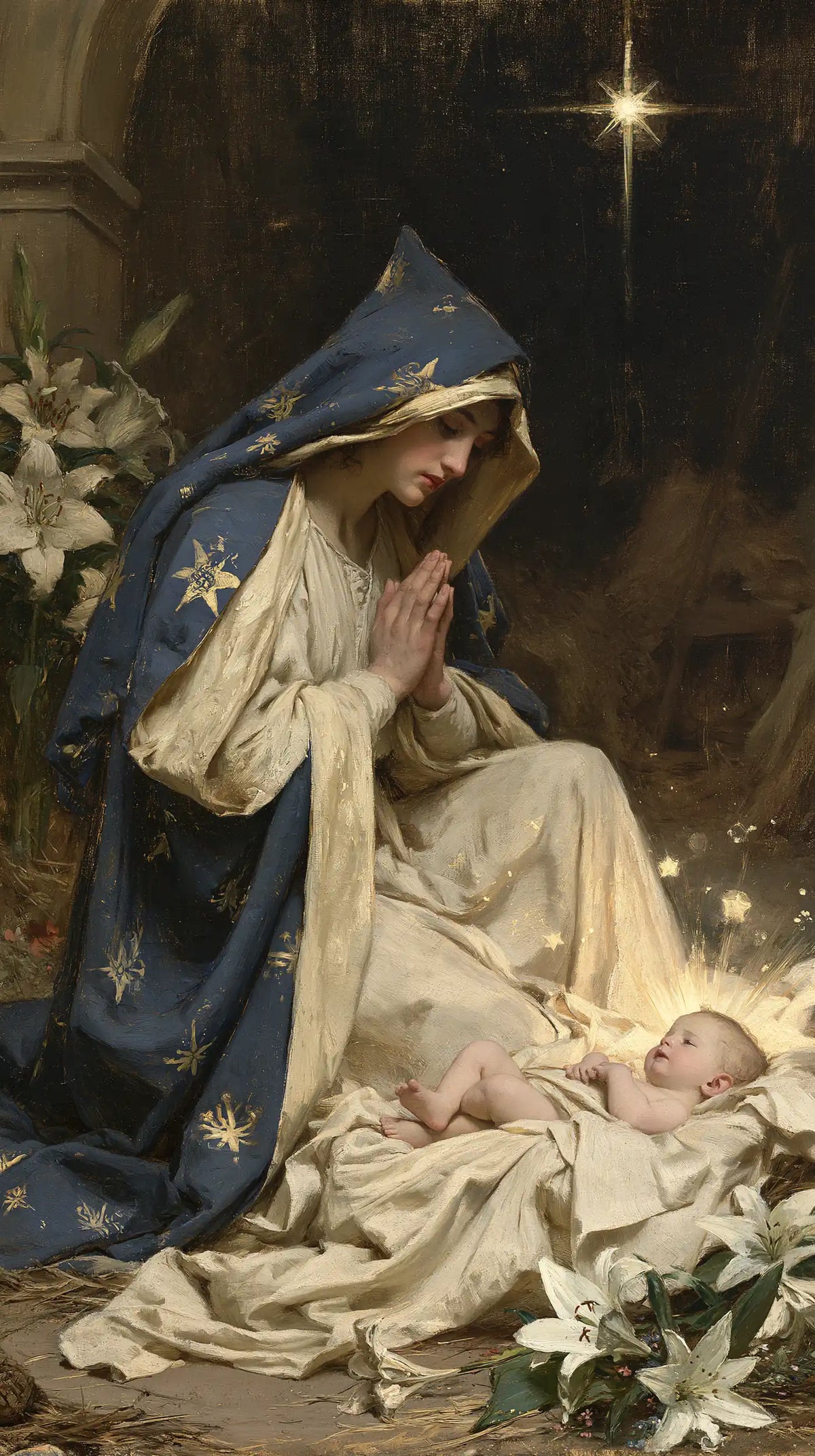 The Nativity — Tenderness at the Threshold of Sleep
