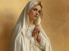 Our Lady of Fatima – Prayer in Warm Sacred Light