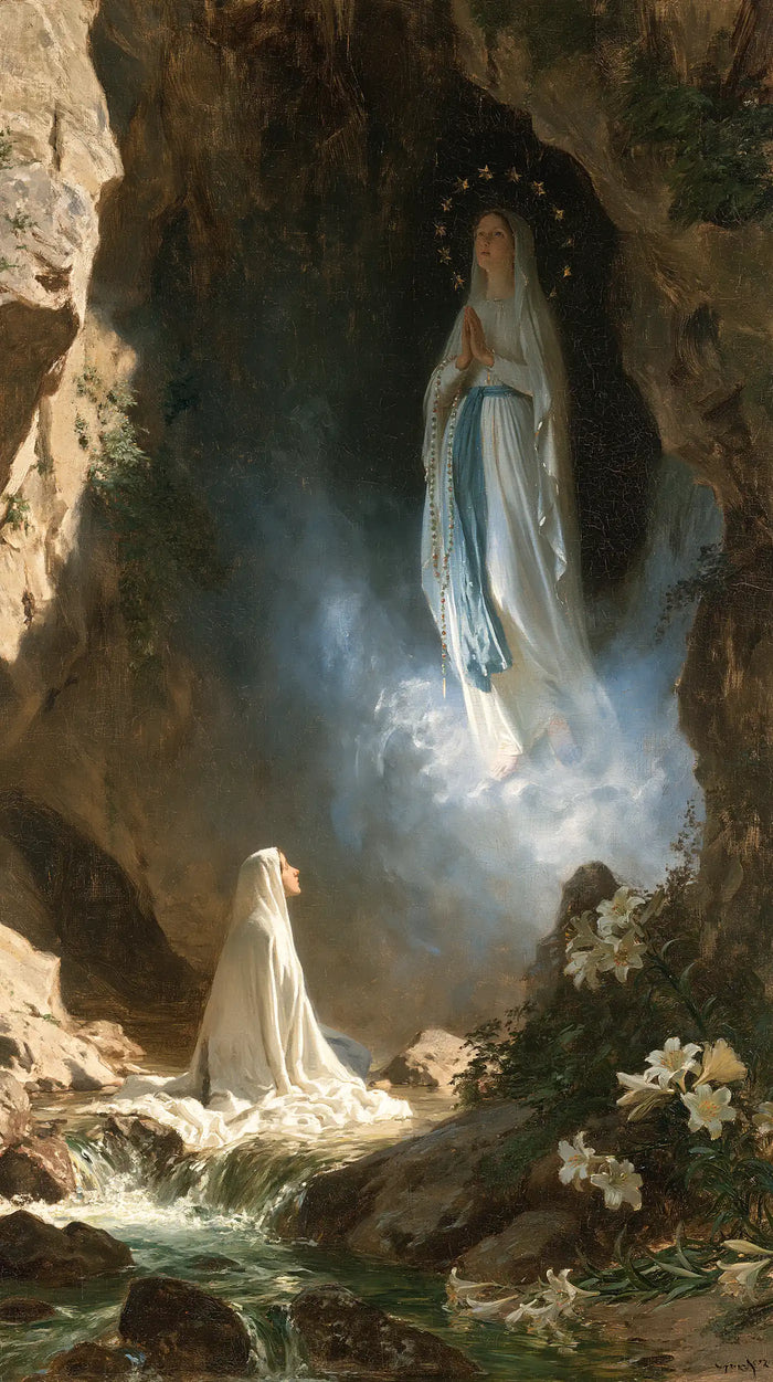 Heavenly Our Lady of Lourdes · Portrait no. 14