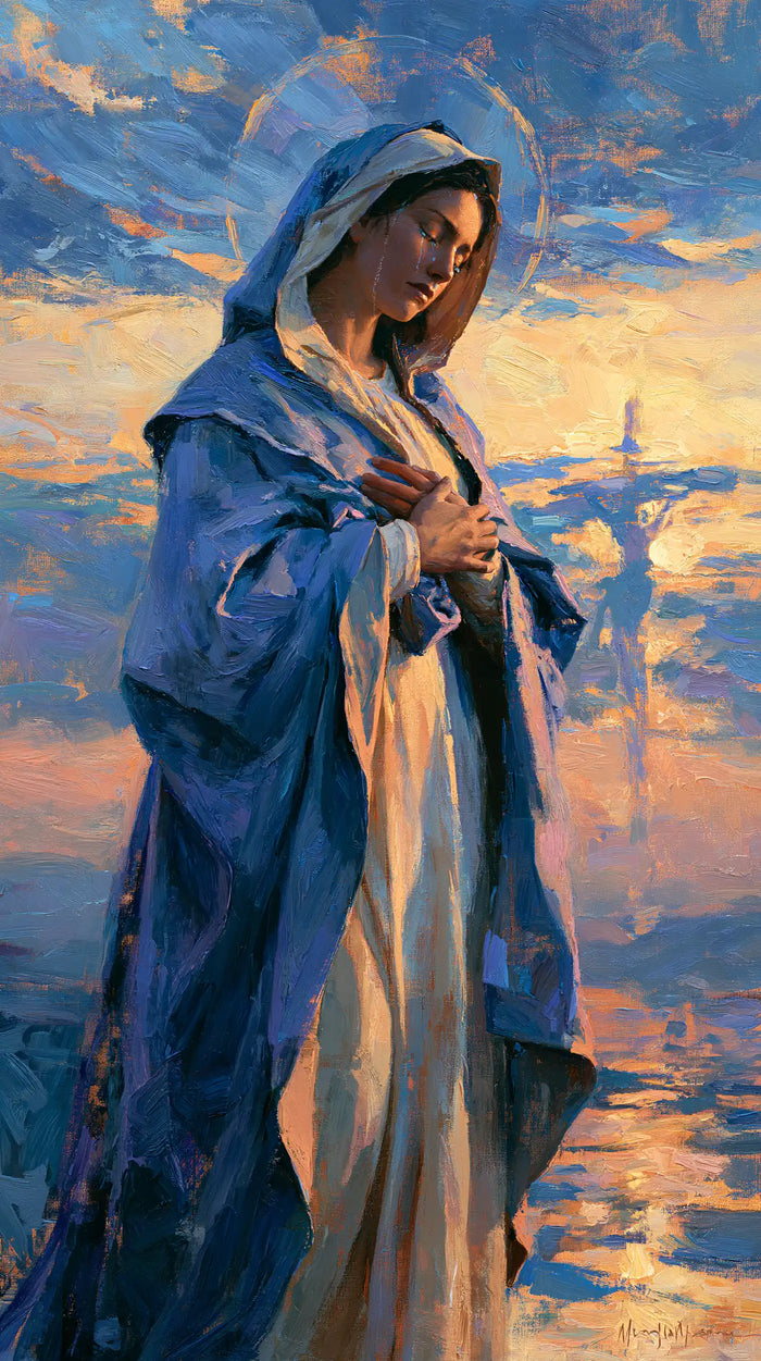 Our Lady of Sorrows — The Vigil beside Golden Reflections
