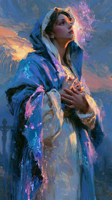 Our Lady of Sorrows - Impressionist · Portrait n° 7
