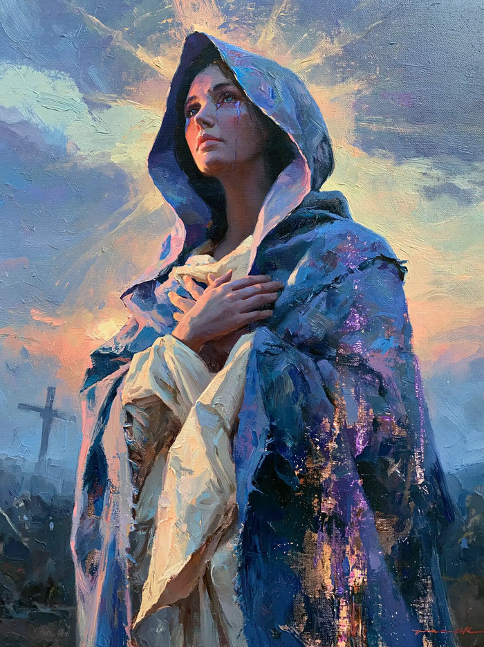 Our Lady of Sorrows — Prayer in Violet Reflections