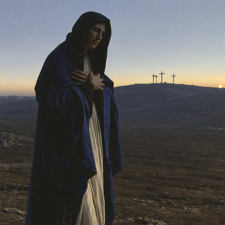 Our Lady of Sorrows - Mary before the Deserted Golgotha · Square n° 4