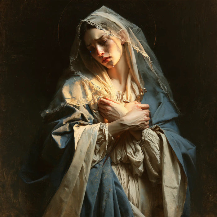 Our Lady of Sorrows — Contemplation in Rumpled Cloth