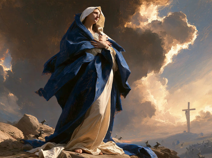 Our Lady of Sorrows — Presence before the Parted Clouds