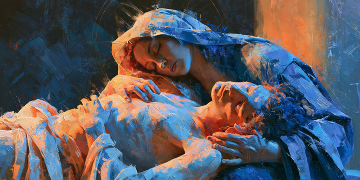The Pietà - Impressionist · Landscape n° 14