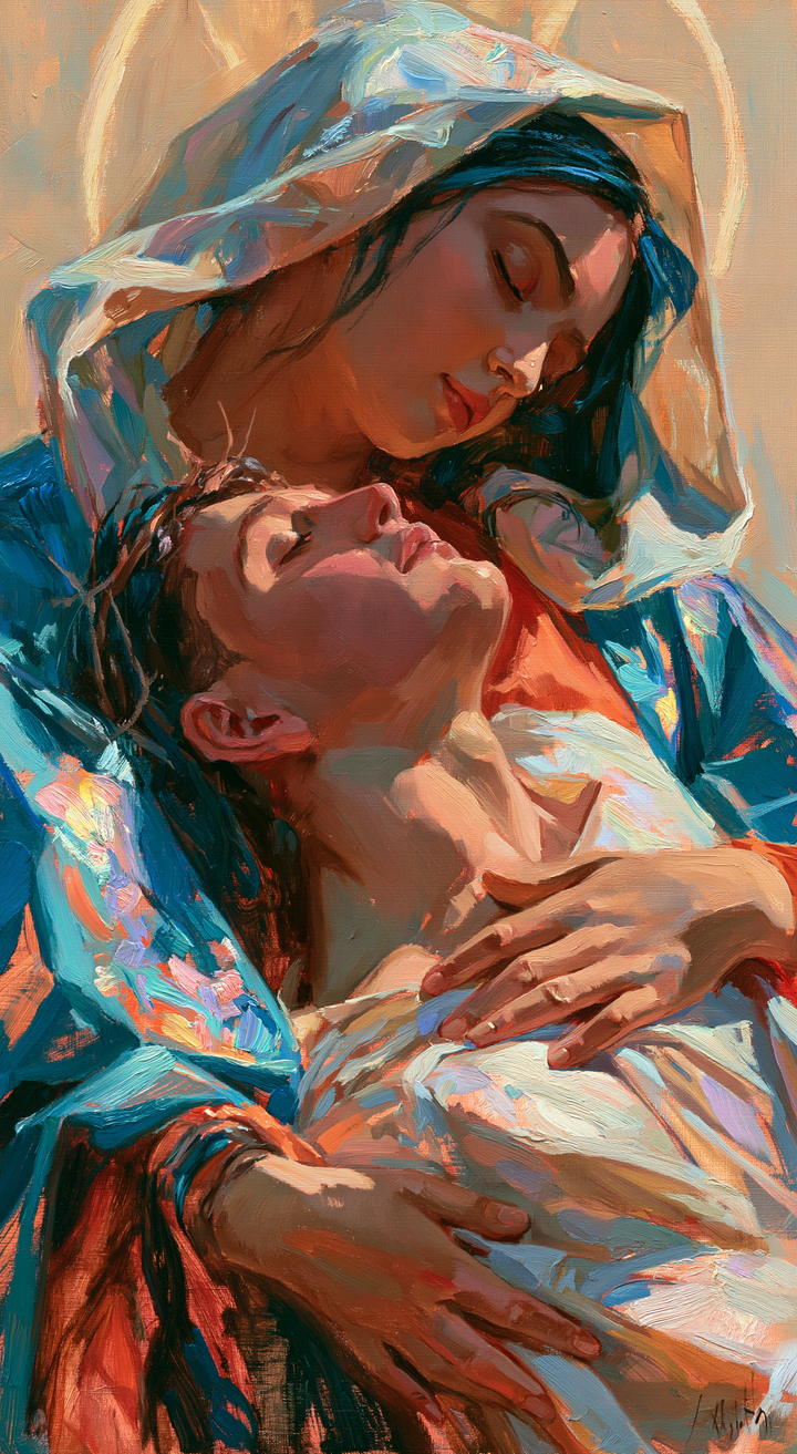 The Pietà - Impressionist · Portrait n° 5