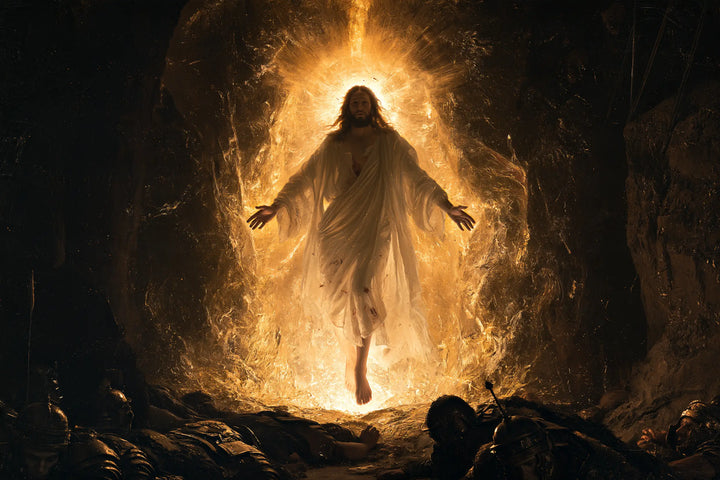 The Resurrection of Jesus Christ — The Threshold of Golden Flames