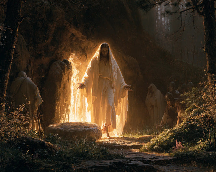 The Resurrection of Jesus Christ - Explosion of Movement · Landscape n° 5