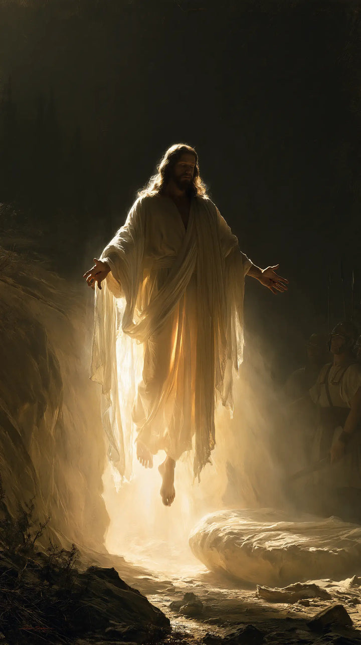 The Resurrection of Jesus Christ — The Presence in Golden Dust