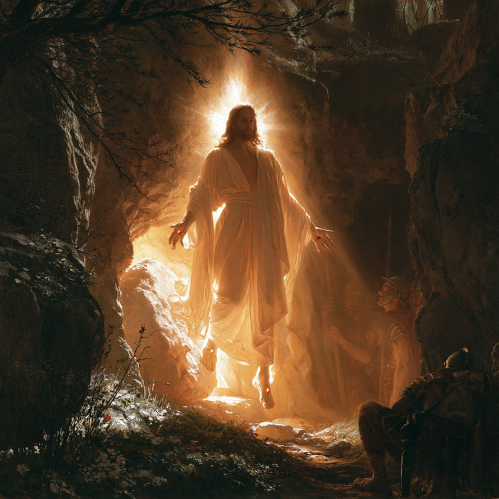 The Resurrection of Jesus Christ - Explosion of Movement · Square n° 4